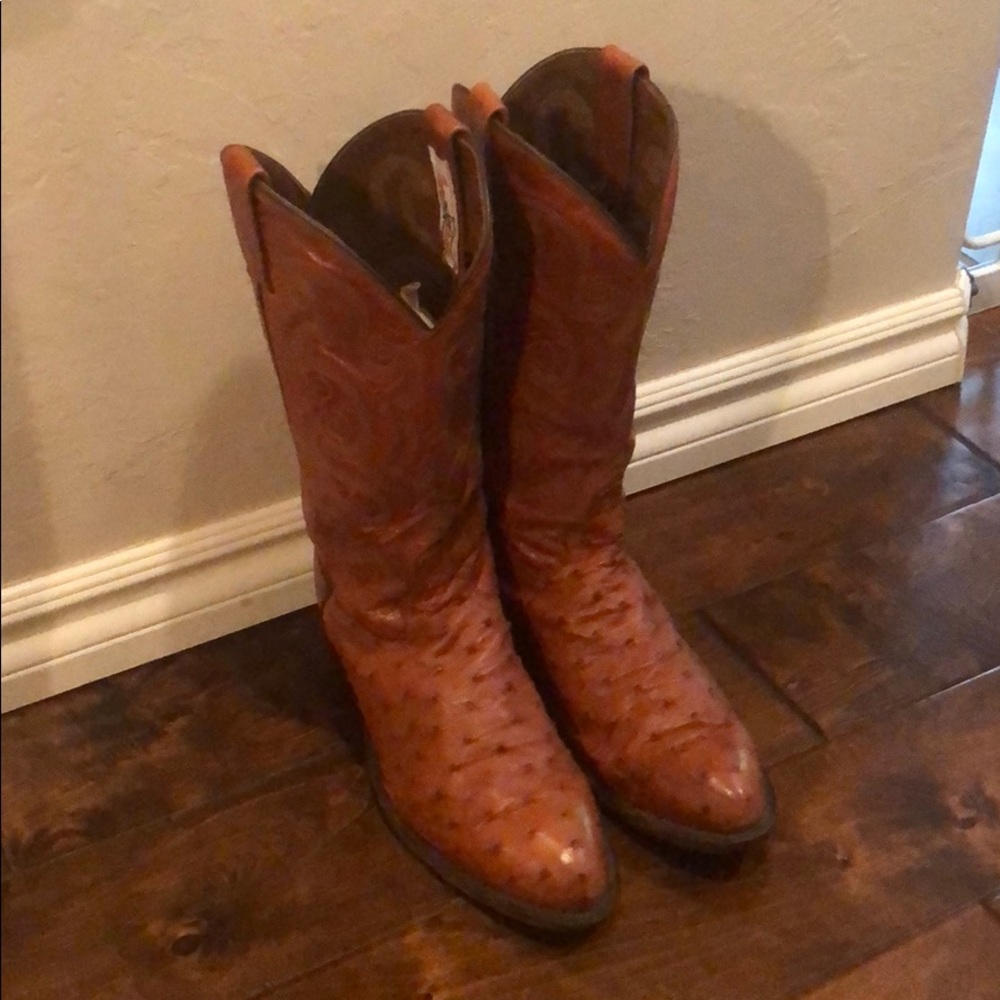 Tony Lama Men’s Ostrich Boots